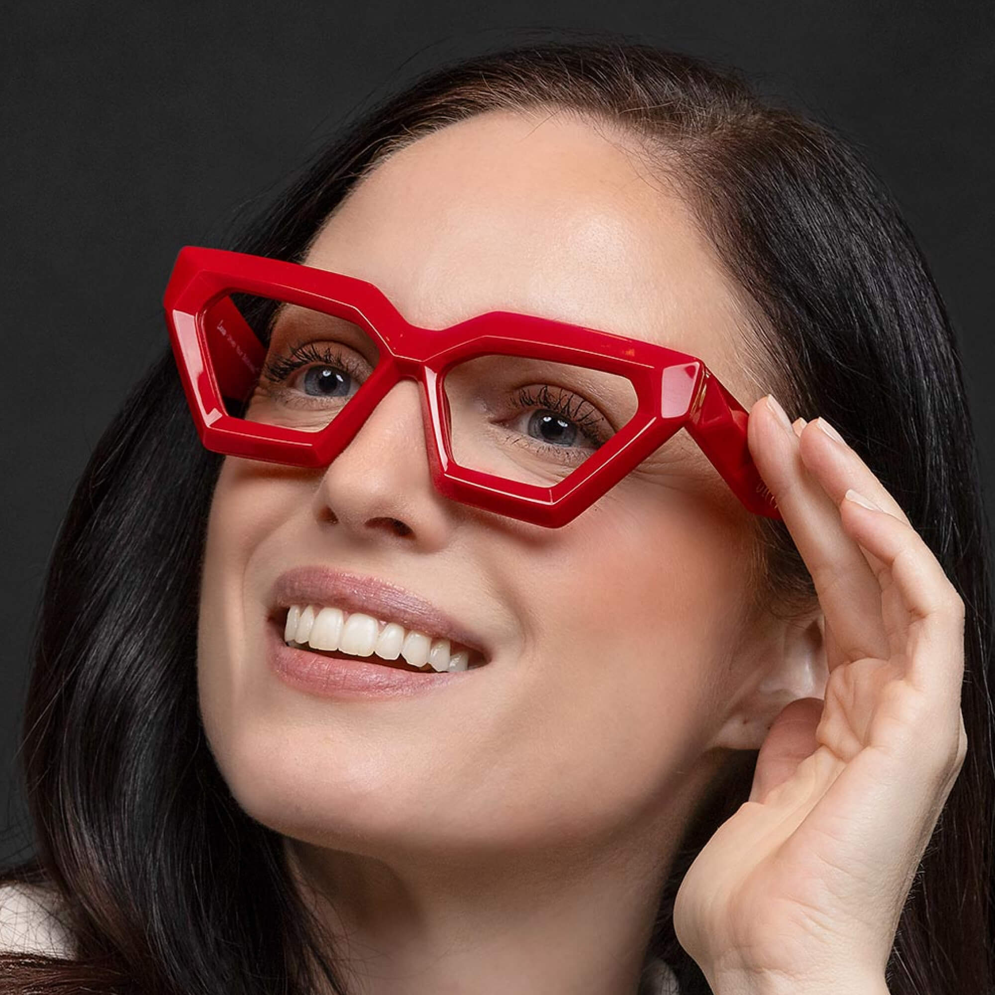 Luna Glasses – Geometric Cat-Eye Frames | Vicci Eyewear