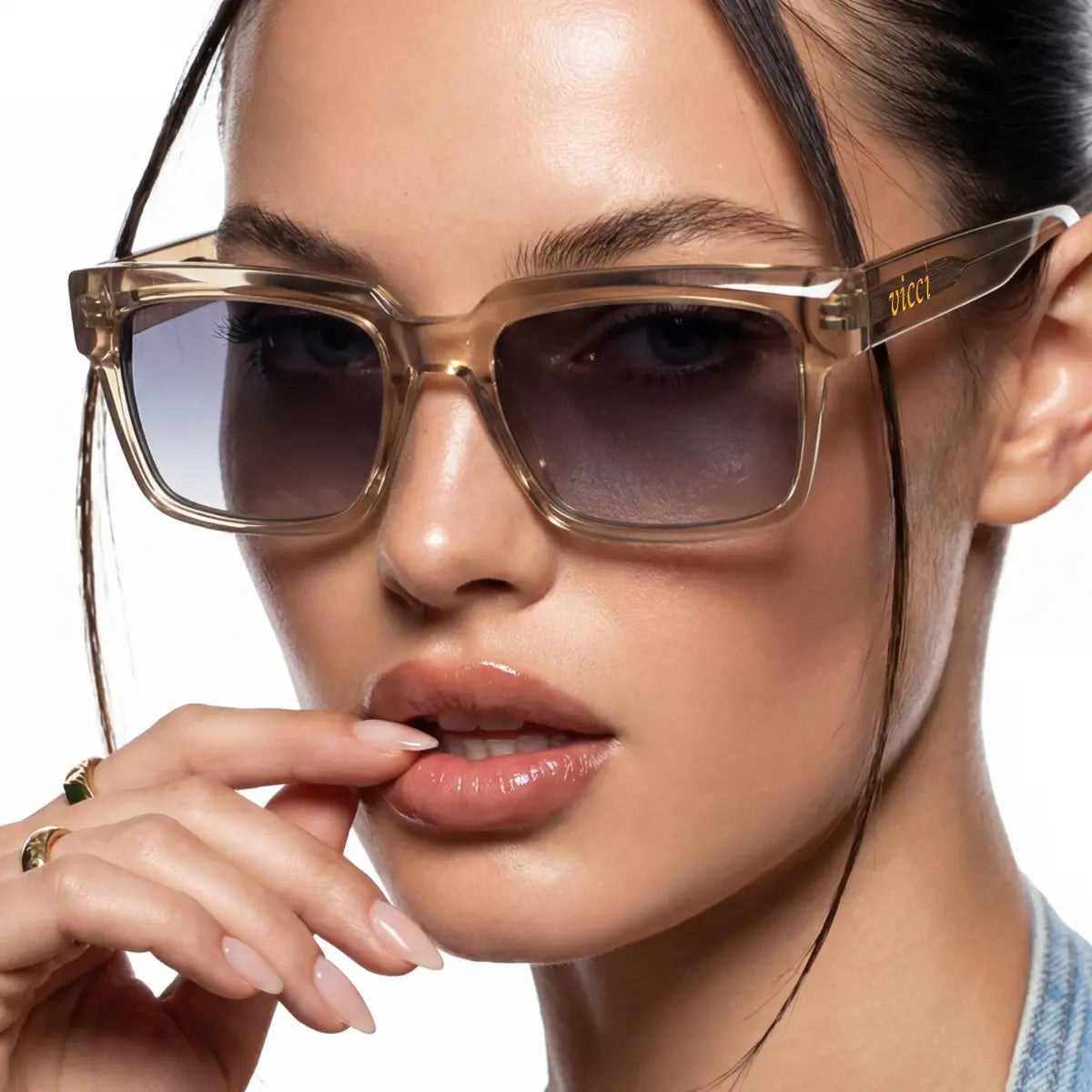Oversized Rectangle Sunglasses for Women | Solé by Vicci Eyewear