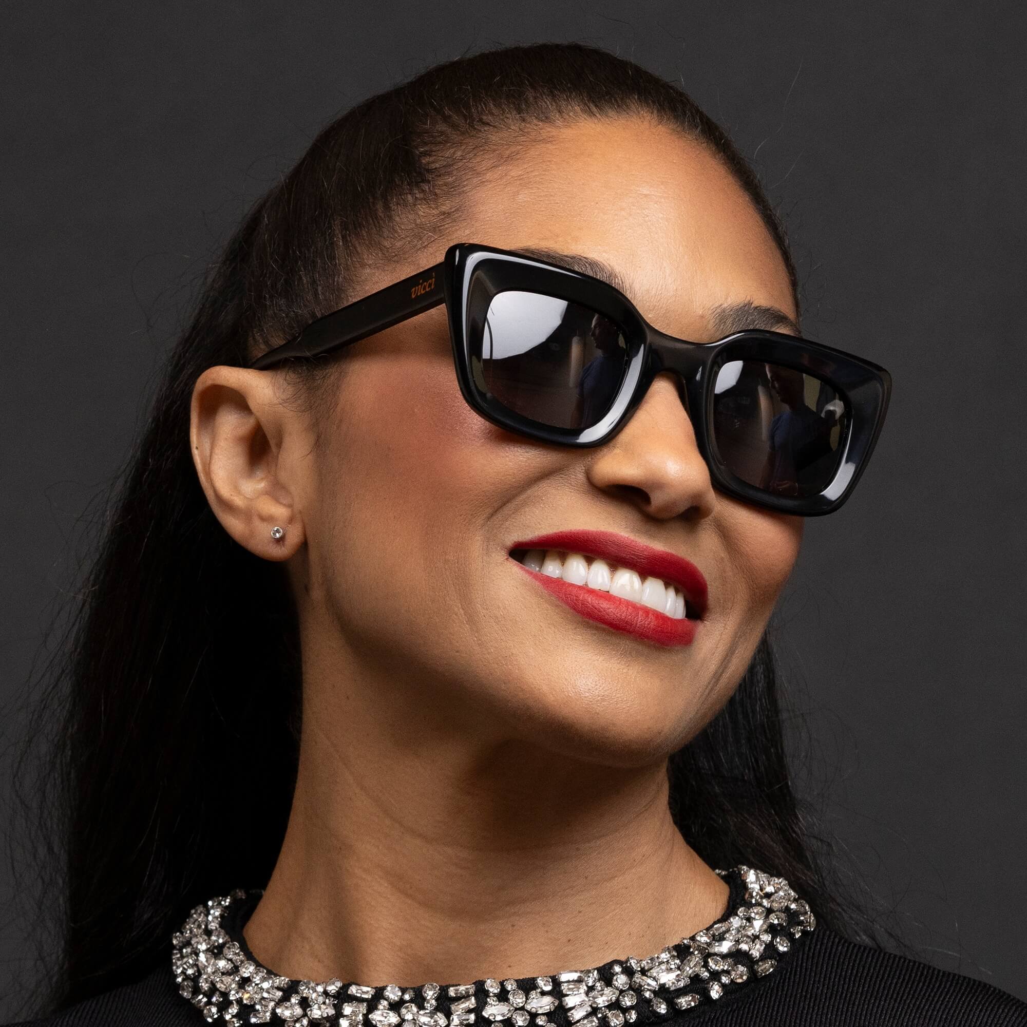 Sofia Sunglasses – Bold, Oversized Style | Vicci Eyewear display picture 3
