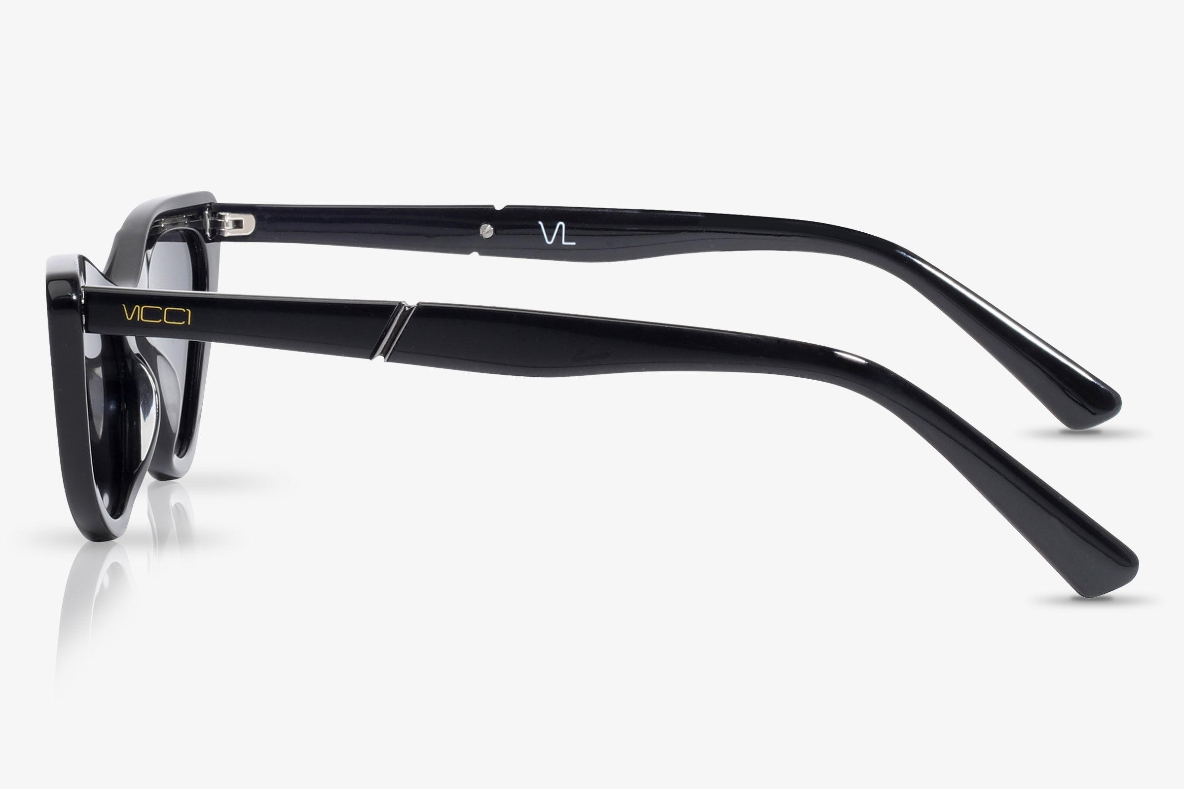Viola – Angle Acetate Cat-Eye Sunglasses - Vicci Eyewear